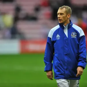 Tony Hibbert in Action: Everton vs. Sunderland, Barclays Premier League, Stadium of Light (2011) Tony Hibbert in Action: Everton vs. Sunderland, Barclays Premier League, Stadium of Light (2011)