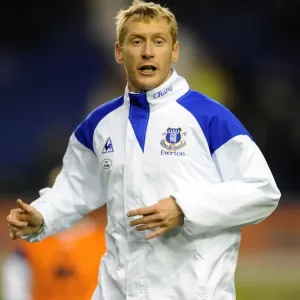 Tony Hibbert vs Arsenal: Everton's Defender in Action at Goodison Park, Barclays Premier League (21 March 2012) Tony Hibbert vs Arsenal: Everton's Defender in Action at Goodison Park, Barclays Premier League (21 March 2012)