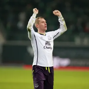 Tony Hibbert's Triumph: Everton's Europa League Victory at Volkswagen Arena