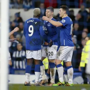 Triple Threat: Ross Barkley's Hat-Trick Leads Everton to Glory over Newcastle United at Goodison Park Triple Threat: Ross Barkley's Hat-Trick Leads Everton to Glory over Newcastle United at Goodison Park