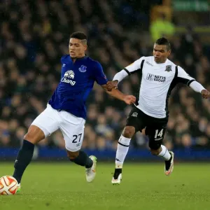 Tyias Browning vs Wanderson: Battle for Ball Supremacy in Everton vs FK Krasnodar UEFA Europa League Clash Tyias Browning vs Wanderson: Battle for Ball Supremacy in Everton vs FK Krasnodar UEFA Europa League Clash