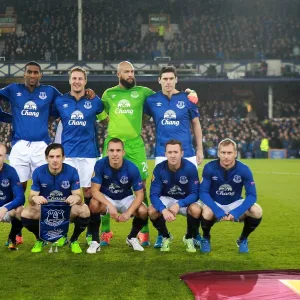 UEFA Europa League Photographic Print Collection: UEFA Europa League - Group H - Everton v Lille - Goodison Park