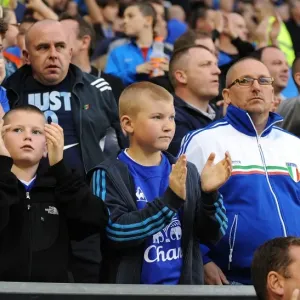 Unwavering Passion: Everton FC's Sea of Supporters at Goodison Park (2010) - Everton vs Huddersfield Town, Carling Cup Second Round Unwavering Passion: Everton FC's Sea of Supporters at Goodison Park (2010) - Everton vs Huddersfield Town, Carling Cup Second Round