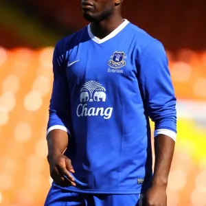 Victor Anichebe Leads Everton in Keith Southern's Testimonial Match Against Blackpool at Bloomfield Road Victor Anichebe Leads Everton in Keith Southern's Testimonial Match Against Blackpool at Bloomfield Road
