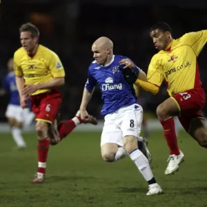 Watford v Everton - Andy Johnson in action Watford v Everton - Andy Johnson in action