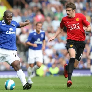 Yakubu vs Carrick: Everton vs Manchester United - Barclays Premier League Clash at Goodison Park (September 15, 2007) Yakubu vs Carrick: Everton vs Manchester United - Barclays Premier League Clash at Goodison Park (September 15, 2007)