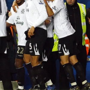 Yakubu's Strike: Everton's Historic Goal in Carling Cup Semi-Final vs. Chelsea (8/1/08)