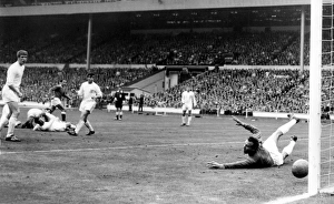 1966 FA Cup Final: Everton's Mike Trebilock Scores Historic Goal Past Four Sheffield Defenders and Goalkeeper