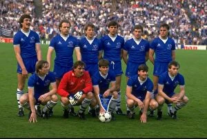 European Cup Winners Cup - 1985 Collection: 1985 European Cup Winners Cup Final - Everton v Rapid Vienna - Feyenoord Stadium - 15 / 5 / 85