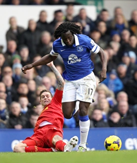 Everton 3 V Liverpool 3 : Goodison Park : 23-11-2013 Prints: Agger vs. Lukaku: Thrilling 3-3 Battle at Goodison Park - Everton vs. Liverpool
