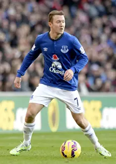 Aidan McGeady Faces Off in Everton's Barclays Premier League Clash at Sunderland's Stadium of Light