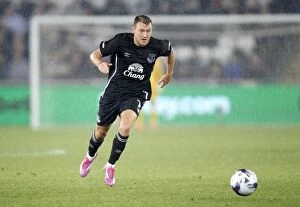 Images Dated 23rd September 2014: Aiden McGeady in Action: Everton vs Swansea City - Capital One Cup Third Round, Liberty Stadium