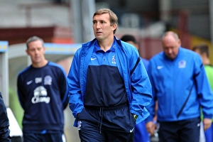 Season 2012-13 Prints: Alan Stubbs and Everton Reserves Kick Off Pre-Season at Firhill Stadium Against Partick Thistle