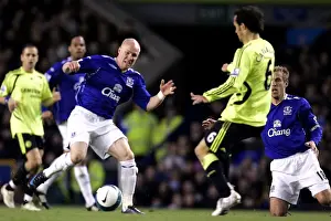 Andy Johnson vs. Ricardo Carvalho: A Battle at Goodison Park, Everton vs. Chelsea, Barclays Premier League, 17/04/08