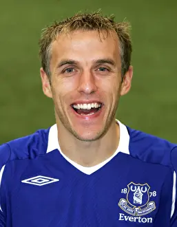 Andy Van der Meyde with Everton FC at Goodison Park during 2008-09 Season - Team Photocall