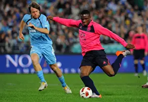 Anichebe Scores Opening Goal: Everton's Victory at ANZ Stadium vs Sydney FC (Pre-Season Friendly)