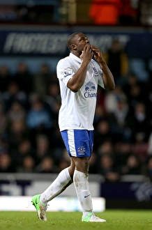 West Ham United 1 V Everton 2 : Upton Park : 22-12-2012 Prints: Anichebe's Strike: Everton's 2-1 Victory Over West Ham United (12-22-2012)