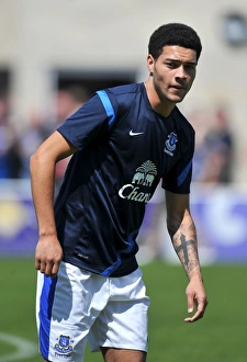 Pre Season Friendly - Morecambe V Everton - Globe Arena Prints: Anton Forrester's Star Performance: Everton's Pre-Season Triumph over Morecambe at Globe Arena