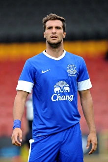 Season 2012-13 Prints: Apostolos Vellios Scores for Everton in Pre-Season Friendly against Partick Thistle