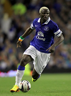 Capital One Cup Prints: Arouna Kone's Goal Secures Everton's Capital One Cup Victory over Stevenage (28-08-2013)