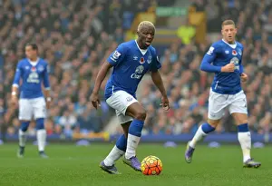 Arouna Kone's Thrilling Performance: Everton vs Sunderland at Goodison Park, Barclays Premier League
