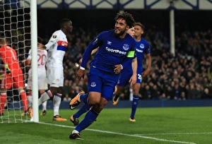 Ashley Williams Scores First Goal: Everton vs. Olympique Lyonnais, UEFA Europa League, Goodison Park