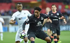 Ayew vs. Williams: Intense Battle at Liberty Stadium - Swansea City vs. Everton, Premier League 2016-17