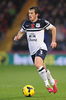 Crystal Palace 0 V Everton 0 : Selhurst Park : 09-11-2013 Prints: Baines and Everton Hold Crystal Palace Scoreless in Premier League Battle (November 2013)