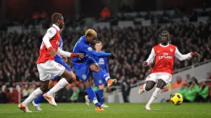 01 February 2011 Arsenal V Everton Prints: Barclays Premier League - Arsenal v Everton - Emirates Stadium