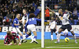 Framed Print : Barclays Premier League - Bolton Wanderers v Everton - Reebok Stadium Framed Print : Barclays Premier League - Bolton Wanderers v Everton - Reebok Stadium
