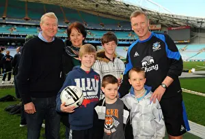 David Moyes Prints: Barclays Premier League - Everton Pre Season Tour - Everton Training - ANZ Stadium