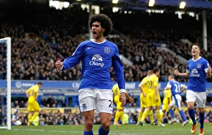 Everton 3 V Reading 1 : Goodison Park : 02-03-2013 Prints: Barclays Premier League - Everton v Reading - Goodison Park