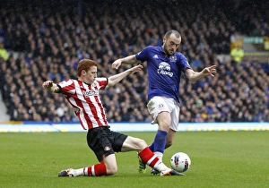 Images Dated 9th April 2012: Barclays Premier League - Everton v Sunderland - Goodison Park