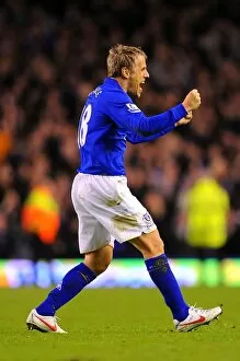 Images Dated 10th March 2012: Barclays Premier League - Everton v Tottenham Hotspur - Goodison Park