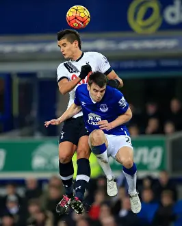 Framed Print : Barclays Premier League - Everton v Tottenham Hotspur - Goodison Park