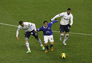 Everton 2 V Tottenham Hotspur 1 : Goodison Park : 09-12-2012 Prints: Barclays Premier League - Everton v Tottenham Hotspur - Goodison Park