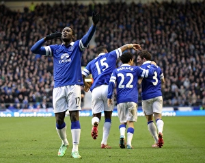 Everton 1 V West Ham United 0 : Goodison Park : 01-03-2014 Prints: Barclays Premier League - Everton v West Ham United - Goodison Park