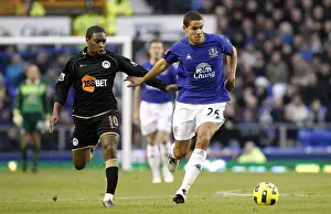 Framed Print : Barclays Premier League - Everton v Wigan Athletic - Goodison Park Framed Print : Barclays Premier League - Everton v Wigan Athletic - Goodison Park