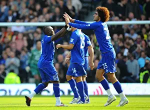 23 October 2011 Fulham V Everton Prints: Barclays Premier League - Fulham v Everton - Craven Cottage