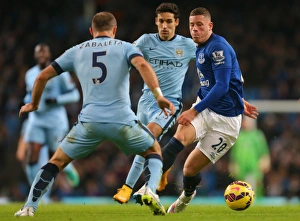 Football Evertonftp Gallery: Barclays Premier League - Manchester City v Everton - Etihad Stadium