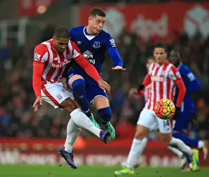 Stoke City V Everton - Britannia Stadium Prints: Barclays Premier League - Stoke City v Everton - Britannia Stadium