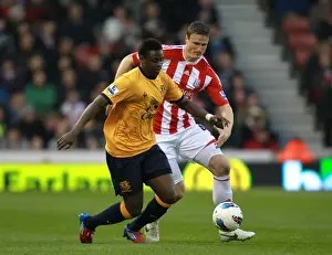 01 May 2012 V Stoke City, Britannia Stadium Prints: Barclays Premier League - Stoke City v Everton - Britannia Stadium