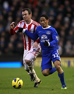 Stoke City 1 V Everton 1 : Britannia Stadium : 15-12-2012 Prints: Barclays Premier League - Stoke City v Everton - Britannia Stadium