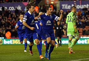 Stoke City 1 V Everton 1 : Britannia Stadium : 01-01-2014 Prints: Barclays Premier League - Stoke City v Everton - Britannia Stadium