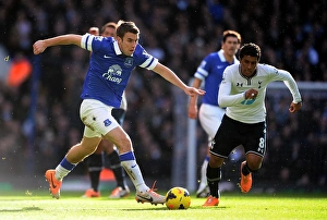 Ball Football Full Length Gallery: Barclays Premier League - Tottenham Hotspur v Everton - White Hart Lane