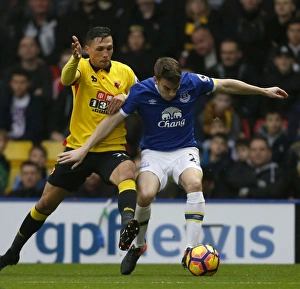 Battle for the Ball: Coleman vs. Holebas - Everton vs. Watford