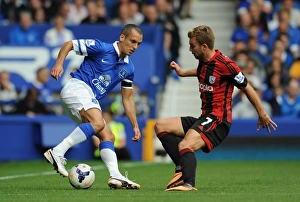 Battle for the Ball: Osman vs Morrison - Everton vs West Bromwich Albion Stalemate in the Premier League (August 24, 2013)