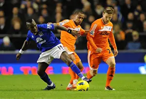 Battle for the Ball: Royston Drenthe vs Wayne Routledge - Everton vs Swansea City, Premier League (December 2011)