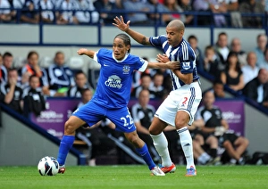 Battle for Ball Supremacy: Pienaar vs. Reid - Everton vs. West Bromwich Albion (01-09-2012)