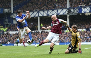 Battle at Goodison Park: Mirallas vs. Collins - Everton's Victory (2-0)